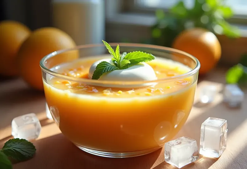 Velouté glacé de melon frais : recette rafraîchissante et gourmande