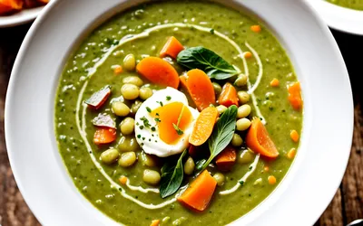 Velouté onctueux de pois cassés : recette facile et saine