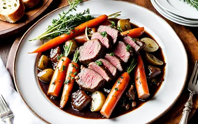 Viande à l'Ancienne : Recette Traditionnelle de Sauce Riche et Savoureuse