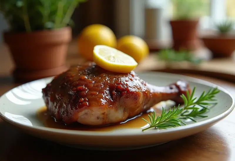 Viande confite au citron : recette savoureuse et parfumée