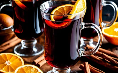 Recette facile de vin chaud aux épices d'Alsace - Boisson réconfortante