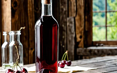 Recette facile de vin de cerises maison - boisson fruitée et traditionnelle