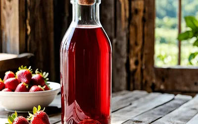 Vin de fraises maison : recette facile et savoureuse