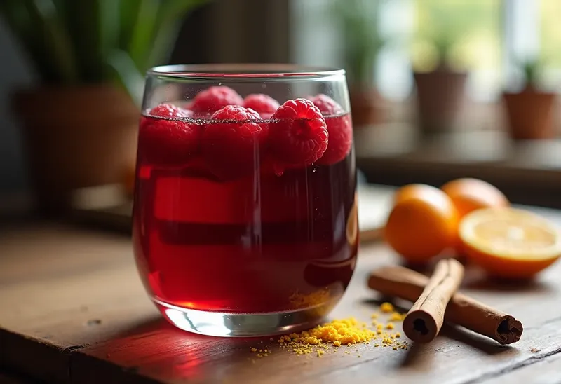Vin rouge chaud aux framboises : recette gourmande et fruitée