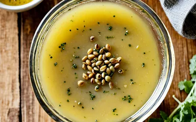 Photo de Recette facile de vinaigrette à l'ancienne maison