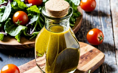 Recette facile de vinaigrette au miel et balsamique pour salade