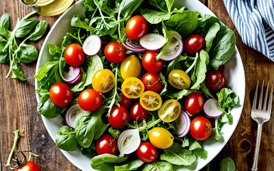 Recette facile de vinaigrette autrichienne traditionnelle pour salade verte