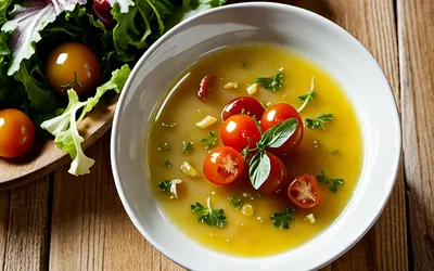 Recette facile de vinaigrette autrichienne traditionnelle pour salade
