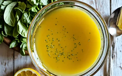 Vinaigrette légère à l'orange : recette facile et rapide pour salade