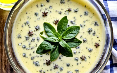 Photo de Recette facile de vinaigrette légère au fromage blanc pour salade