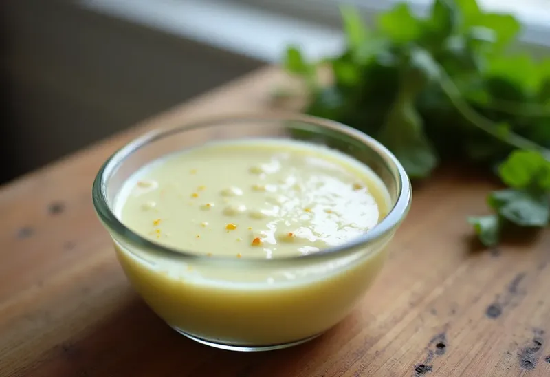 Vinaigrette légère au yaourt maison facile et rapide