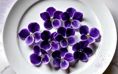 Recette facile de violettes cristallisées maison, douceur florale sucrée