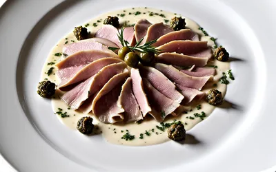 Recette Vitello Tonnato Italien Authentique - Veau Froid à la Sauce Thon