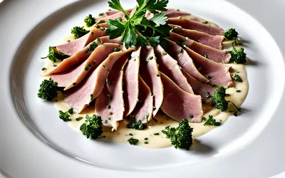 Recette Vitello Tunato : Rôti de Veau Froid au Thon Facile et Savoureux