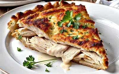 Volaille en croûte de pain croustillante : recette facile et gourmande