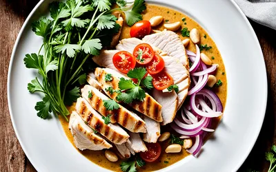 Volaille à la Dakatine : recette facile et savoureuse de poulet à la sauce d'arachide