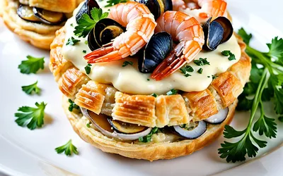 Vols-au-vent miniatures aux fruits de mer : recette facile et gourmande