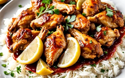 Recette Yassa au Poulet Sénégalais Facile et Savoureuse