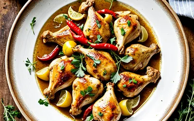 Recette facile et authentique de Yassa de poulet sénégalais