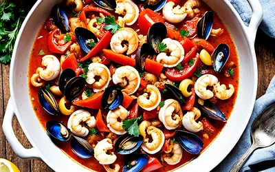 Zarzuela de la Mer : Recette traditionnelle espagnole de fruits de mer