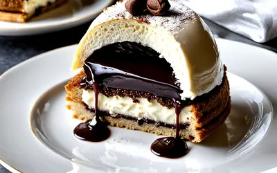 Recette traditionnelle du Zuccotto italien glacé et gourmand