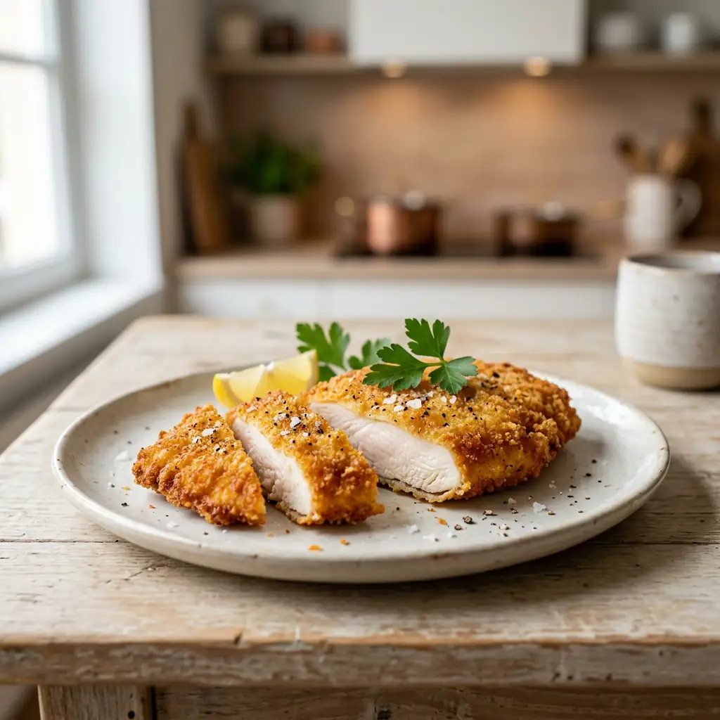 Escalope de poulet panée : la recette au croustillant parfait ...