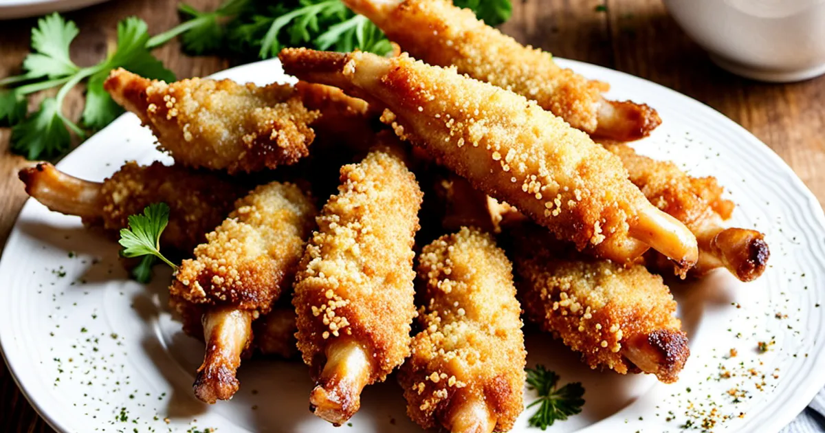 Quel Accompagnement Avec Des Pieds De Porc Panés Recette facile et croustillante de pieds de porc panés à la française