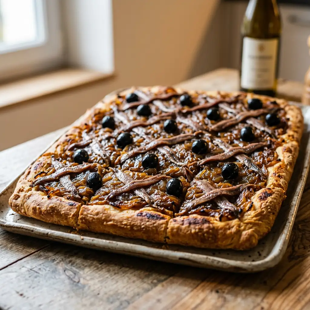 Recette Authentique De Pissaladi re Ni oise Aux Oignons Caram lis s Et recette-authentique-de-pissaladi-re-ni-oise-aux-oignons-caram-lis-s-et