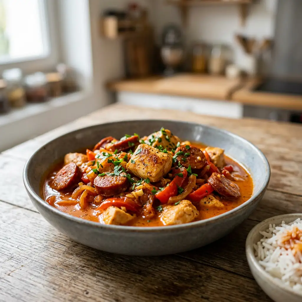 Poulet au chorizo : la recette espagnole facile et rapide ...