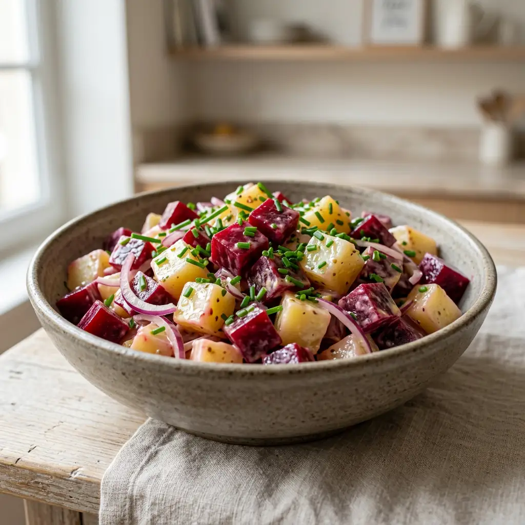 Salade De Betterave Et Pomme De Terre