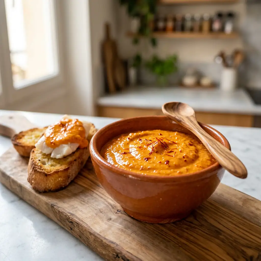 Recette de sauce rouille : l'émulsion provençale au safran ...